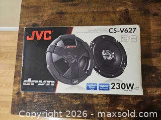 MaxSold Auction: JVC CS-V627 6.5" 2-Way Car Speakers, 230W Peak - Toronto (Ontario, Canada) SELLER MANAGED Moving Online Auction - Enfield Avenue