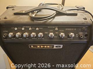 MaxSold Auction: Line 6 Spider IV 15 Guitar Amplifier - Toronto (Ontario, Canada) SELLER MANAGED Moving Online Auction - Enfield Avenue