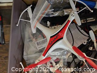 MaxSold Auction: Lot of Multiple Quadcopters / Drones with Controllers - Toronto (Ontario, Canada) SELLER MANAGED Moving Online Auction - Enfield Avenue