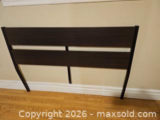 MaxSold Auction: Modern Dark Brown Espresso Full Size Headboard - Toronto (Ontario, Canada) SELLER MANAGED Moving Online Auction - Enfield Avenue