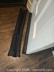 MaxSold Auction: Pair of Black Door Draft Stoppers (24–36 in, Medium) - Toronto (Ontario, Canada) SELLER MANAGED Moving Online Auction - Enfield Avenue