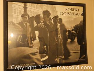 MaxSold Auction: Pair of Black & White Framed Paris Street Photographic Prints - Toronto (Ontario, Canada) SELLER MANAGED Moving Online Auction - Enfield Avenue