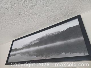 MaxSold Auction: Panoramic Black & White Framed Print, Large, Black Frame - Toronto (Ontario, Canada) SELLER MANAGED Moving Online Auction - Enfield Avenue
