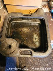 MaxSold Auction: Scepter Large Black Plastic Oil Drain Pan - Toronto (Ontario, Canada) SELLER MANAGED Moving Online Auction - Enfield Avenue