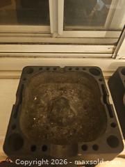 MaxSold Auction: Set of 3 Silicone/Rubber Ashtrays Black & Rainbow - Toronto (Ontario, Canada) SELLER MANAGED Moving Online Auction - Enfield Avenue