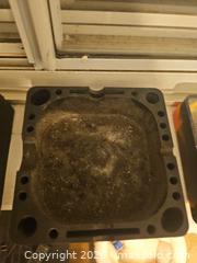 MaxSold Auction: Set of 3 Silicone/Rubber Ashtrays Black & Rainbow - Toronto (Ontario, Canada) SELLER MANAGED Moving Online Auction - Enfield Avenue