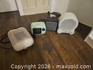 MaxSold Auction: Set of 4 (DeLonghi 1500W,...) Space Heater s - Toronto (Ontario, Canada) SELLER MANAGED Moving Online Auction - Enfield Avenue