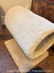 MaxSold Auction: Small Beige Plush and Carpeted Cat Tunnel Bed/Condo and cat toy - Toronto (Ontario, Canada) SELLER MANAGED Moving Online Auction - Enfield Avenue