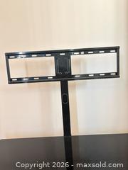MaxSold Auction: TV Stand with Fixed Mount, Glass Shelves & Metal Frame - Toronto (Ontario, Canada) SELLER MANAGED Moving Online Auction - Enfield Avenue