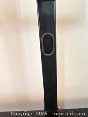 MaxSold Auction: TV Stand with Fixed Mount, Glass Shelves & Metal Frame - Toronto (Ontario, Canada) SELLER MANAGED Moving Online Auction - Enfield Avenue