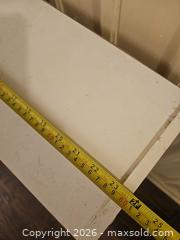 MaxSold Auction: White Laminated Particleboard Bookcase Shelf 24 x 11 x 34 in - Toronto (Ontario, Canada) SELLER MANAGED Moving Online Auction - Enfield Avenue