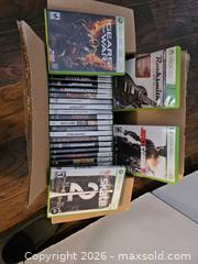 MaxSold Auction: Xbox 360 Lot of 25 Physical Disc Games (NTSC) - Toronto (Ontario, Canada) SELLER MANAGED Moving Online Auction - Enfield Avenue