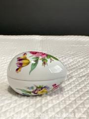 MaxSold Auction: Limoges Porcelain Floral Trinket Box, White Base - Phoenixville (Pennsylvania, USA) SELLER MANAGED Estate Sale Online Auction - Vanderslice Street