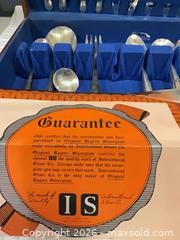 MaxSold Auction: Silver Plate Flatware 62 pieces - Phoenixville (Pennsylvania, USA) SELLER MANAGED Estate Sale Online Auction - Vanderslice Street