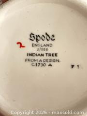 MaxSold Auction: Spode Porcelain Red, White & Gilded Delicate Bowl - Phoenixville (Pennsylvania, USA) SELLER MANAGED Estate Sale Online Auction - Vanderslice Street
