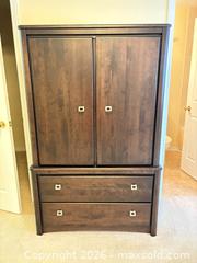 MaxSold Auction: Armoire / Wardrobe with 2 Doors & 2 Drawers, C - Ottawa (Ontario, Canada) PARTNER MANAGED Downsizing Online Auction - Topley Crescent