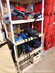 MaxSold Auction: Assorted Travel & Accessory Lot — Backpacks, Chargers, Compasses B - Ottawa (Ontario, Canada) PARTNER MANAGED Downsizing Online Auction - Topley Crescent