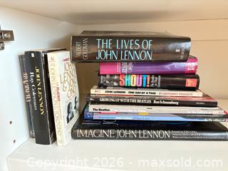 MaxSold Auction: Beatles & John Lennon Books Collection A - Ottawa (Ontario, Canada) PARTNER MANAGED Downsizing Online Auction - Topley Crescent