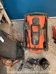 MaxSold Auction: Black & Decker Cordless Lawn Mower with 2 Batteries & Charger A - Ottawa (Ontario, Canada) PARTNER MANAGED Downsizing Online Auction - Topley Crescent