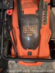MaxSold Auction: Black & Decker Cordless Lawn Mower with 2 Batteries & Charger A - Ottawa (Ontario, Canada) PARTNER MANAGED Downsizing Online Auction - Topley Crescent