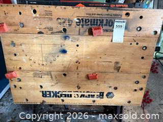 MaxSold Auction: Black & Decker Workmate 425 Portable Workbench A - Ottawa (Ontario, Canada) PARTNER MANAGED Downsizing Online Auction - Topley Crescent