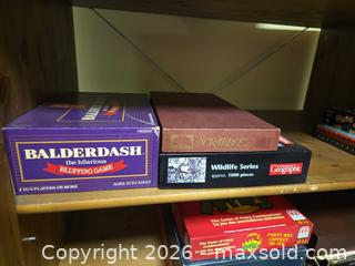 MaxSold Auction: Board Games Lot: Balderdash,Scrabble,Trivial Pursuit,Apples to Apples B - Ottawa (Ontario, Canada) PARTNER MANAGED Downsizing Online Auction - Topley Crescent