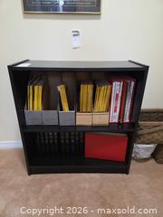 MaxSold Auction: Bookcase / Bookshelf with 2 Shelves and Included Books & Magazines B - Ottawa (Ontario, Canada) PARTNER MANAGED Downsizing Online Auction - Topley Crescent