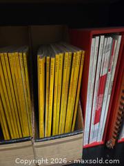 MaxSold Auction: Bookcase / Bookshelf with 2 Shelves and Included Books & Magazines B - Ottawa (Ontario, Canada) PARTNER MANAGED Downsizing Online Auction - Topley Crescent