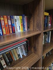 MaxSold Auction: Brown Wood Grain Engineered Wood Bookshelf C - Ottawa (Ontario, Canada) PARTNER MANAGED Downsizing Online Auction - Topley Crescent