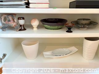 MaxSold Auction: Ceramics & Pottery: Ceramic, Porcelain and Stoneware Pieces A - Ottawa (Ontario, Canada) PARTNER MANAGED Downsizing Online Auction - Topley Crescent