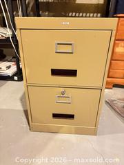 MaxSold Auction: Cole (Litton) Metal Vertical File Cabinet, 2-Drawer  A - Ottawa (Ontario, Canada) PARTNER MANAGED Downsizing Online Auction - Topley Crescent