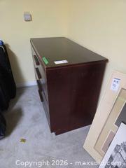 MaxSold Auction: Dark Brown Mahogany Dresser / Chest of Drawers,  B - Ottawa (Ontario, Canada) PARTNER MANAGED Downsizing Online Auction - Topley Crescent