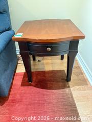 MaxSold Auction: End Table / Side Table with Single Drawer A - Ottawa (Ontario, Canada) PARTNER MANAGED Downsizing Online Auction - Topley Crescent