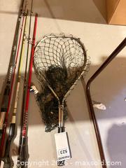 MaxSold Auction: Fishing Rod and Fishing Net A - Ottawa (Ontario, Canada) PARTNER MANAGED Downsizing Online Auction - Topley Crescent