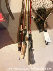 MaxSold Auction: Fishing Rod and Fishing Net A - Ottawa (Ontario, Canada) PARTNER MANAGED Downsizing Online Auction - Topley Crescent