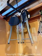 MaxSold Auction: Folding Camping Chair — Canvas/Polyester Seat, Multi-Color B - Ottawa (Ontario, Canada) PARTNER MANAGED Downsizing Online Auction - Topley Crescent