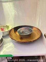 MaxSold Auction: Handmade Ceramic & Porcelain Platter, Plates and Bowls A - Ottawa (Ontario, Canada) PARTNER MANAGED Downsizing Online Auction - Topley Crescent