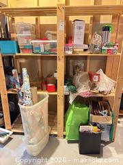 MaxSold Auction: Holiday Decorations Lot: Ribbon, Wrapping Paper, Ornaments B - Ottawa (Ontario, Canada) PARTNER MANAGED Downsizing Online Auction - Topley Crescent