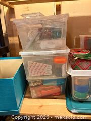 MaxSold Auction: Holiday Decorations Lot: Ribbon, Wrapping Paper, Ornaments B - Ottawa (Ontario, Canada) PARTNER MANAGED Downsizing Online Auction - Topley Crescent