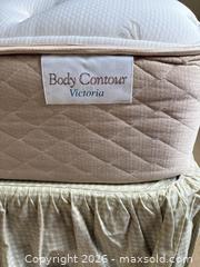 MaxSold Auction: Innerspring Pillow Top Mattress with Box Spring & Black Metal Headboard C - Ottawa (Ontario, Canada) PARTNER MANAGED Downsizing Online Auction - Topley Crescent