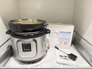MaxSold Auction: Instant Pot IP-DUO 6 Quart Electric Pressure Cooker A - Ottawa (Ontario, Canada) PARTNER MANAGED Downsizing Online Auction - Topley Crescent