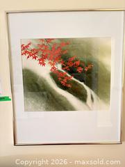 MaxSold Auction: Kazuo Hamasaki 'Rushing Waters' Giclée Print, Framed A - Ottawa (Ontario, Canada) PARTNER MANAGED Downsizing Online Auction - Topley Crescent