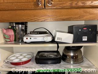 MaxSold Auction: Kitchen Appliances & Serveware Lot: Salton, Bodum, Ravi, Hamilton B - Ottawa (Ontario, Canada) PARTNER MANAGED Downsizing Online Auction - Topley Crescent