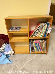 MaxSold Auction: Light Oak Veneer Bookcase Shelf, C - Ottawa (Ontario, Canada) PARTNER MANAGED Downsizing Online Auction - Topley Crescent