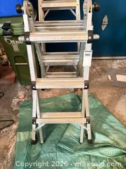 MaxSold Auction: Lite Products Aluminum Multi-Position Articulating Ladder A - Ottawa (Ontario, Canada) PARTNER MANAGED Downsizing Online Auction - Topley Crescent