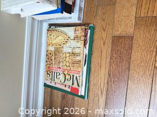 MaxSold Auction: Lot of 25–35 English Cookbooks, Hardcover/Paperback/Spiral-bound A - Ottawa (Ontario, Canada) PARTNER MANAGED Downsizing Online Auction - Topley Crescent