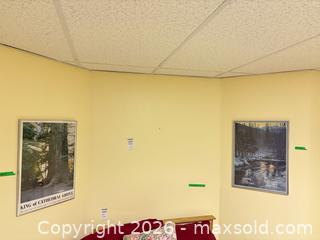 MaxSold Auction: Lot of 5 Framed Prints and 36 x 24 Textile Wall Hanging A - Ottawa (Ontario, Canada) PARTNER MANAGED Downsizing Online Auction - Topley Crescent