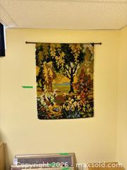 MaxSold Auction: Lot of 5 Framed Prints and 36 x 24 Textile Wall Hanging A - Ottawa (Ontario, Canada) PARTNER MANAGED Downsizing Online Auction - Topley Crescent