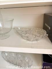 MaxSold Auction: Lot of Crystal & Glass Serving Bowls and Dishes B - Ottawa (Ontario, Canada) PARTNER MANAGED Downsizing Online Auction - Topley Crescent