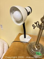 MaxSold Auction: Lot of Three Table Lamps - Plastic, Glass & Metal - Ottawa (Ontario, Canada) PARTNER MANAGED Downsizing Online Auction - Topley Crescent